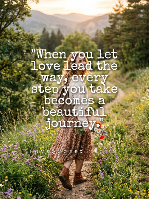 Let Love Lead Quotes