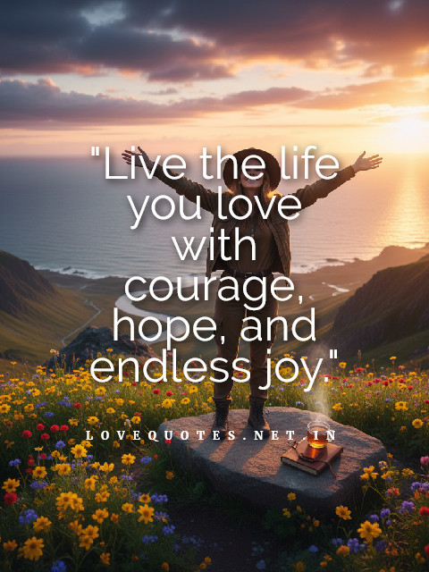 Live the Life You Love Quotes
