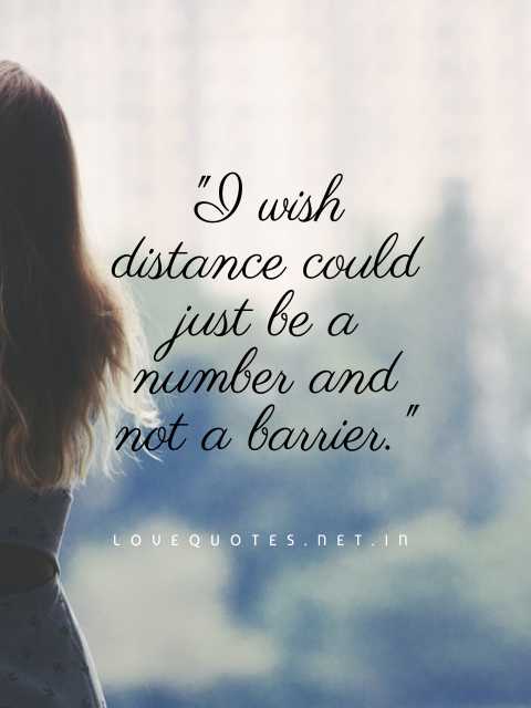 Long Distance Miss You Quotes