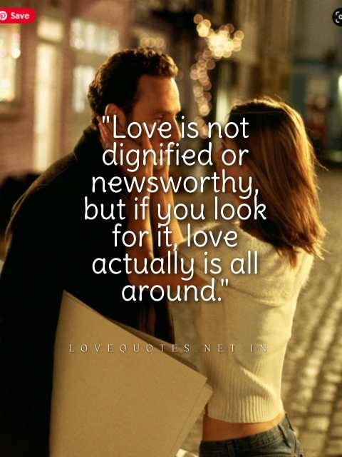 Love Actually Quotes