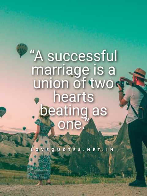 Love Marriage Quotes