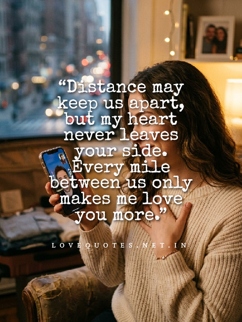 Love Message for Long Distance Relationship