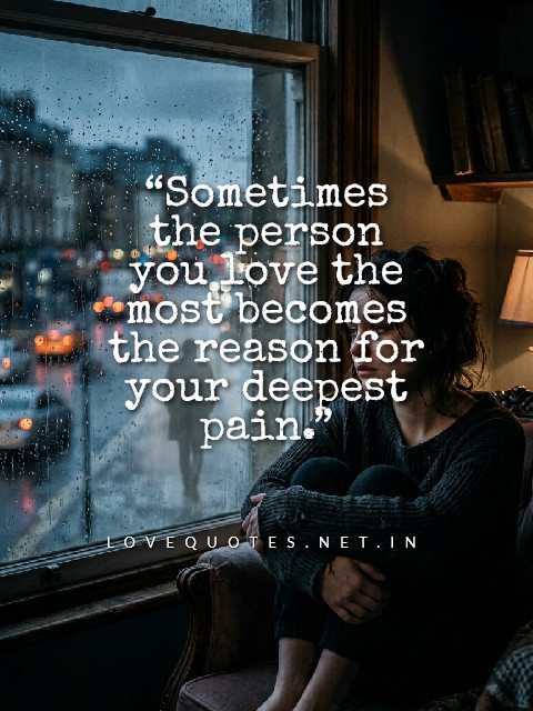 Love Pain Quotes in English