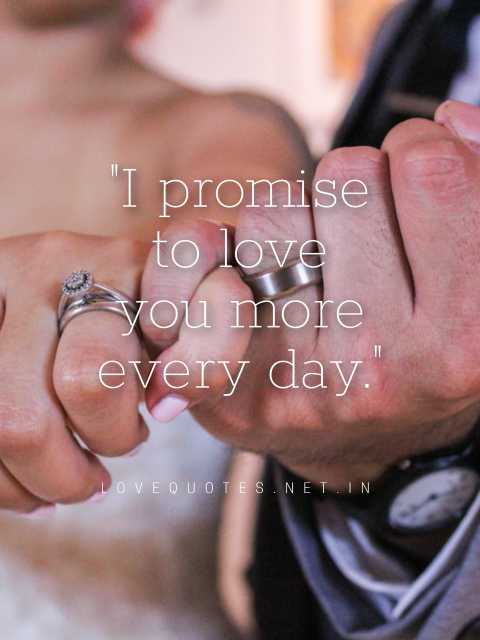 42+ Heart touching Love Promise Quotes - Freshmorningquotes