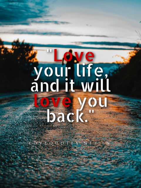 Love Your Life Quotes