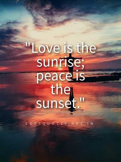 Love and Peace Quotes