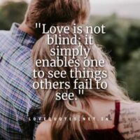 Love is Blind Quotes