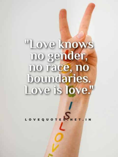 Love is Love Quotes