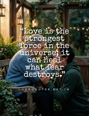 Love is the Strongest Force Love is The Strongest Force