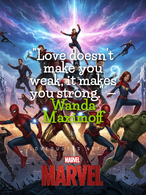 Marvel Love Quotes