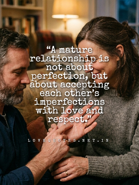 Mature Relationship Quotes