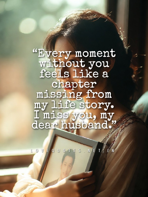 Miss U Husband Quotes