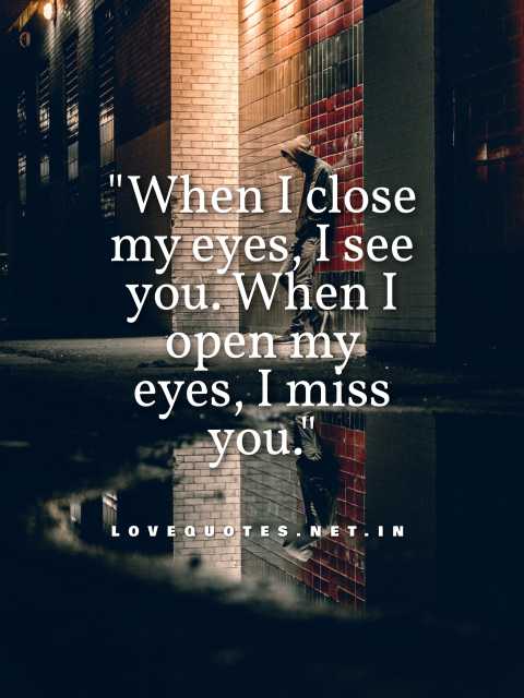 Miss You Love Quotes