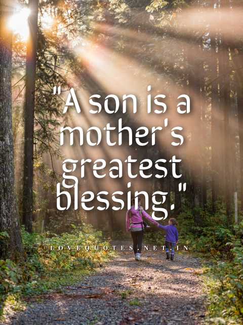 Mother and Son Bonding Quotes