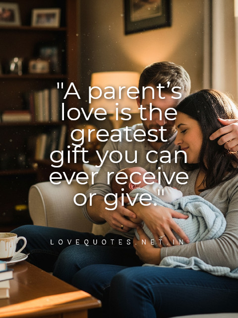Parents Love Quotes in English
