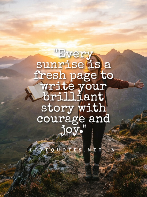 Positive Thoughts Inspirational Life Good Morning Quotes