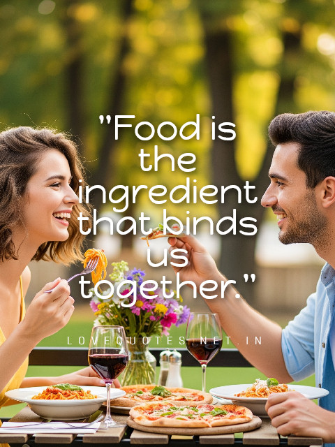 Quotes About Food and Love