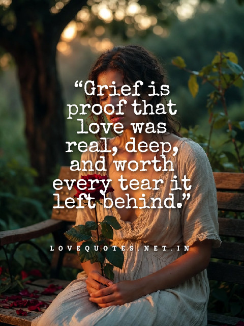 Quotes About Grief and Love