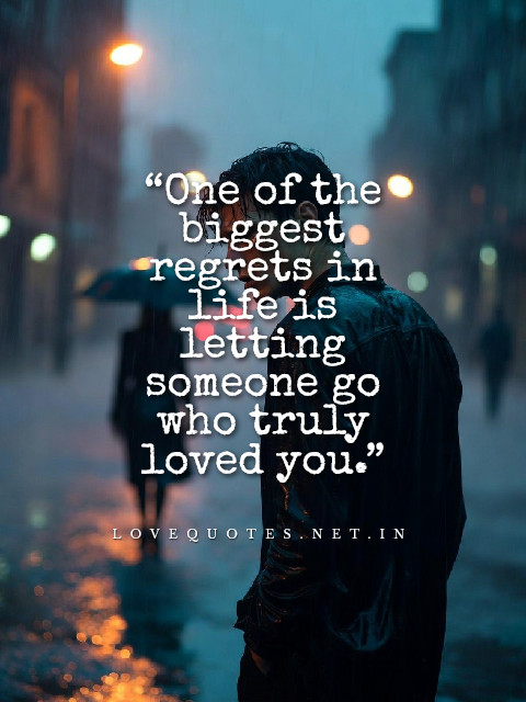 Regrets Quotes Relationships