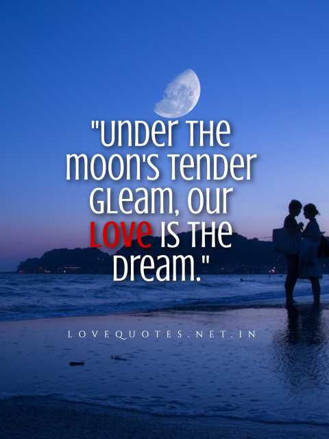 Romantic Moon Quotes