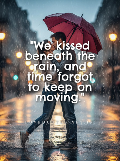 Romantic Rain Quotes