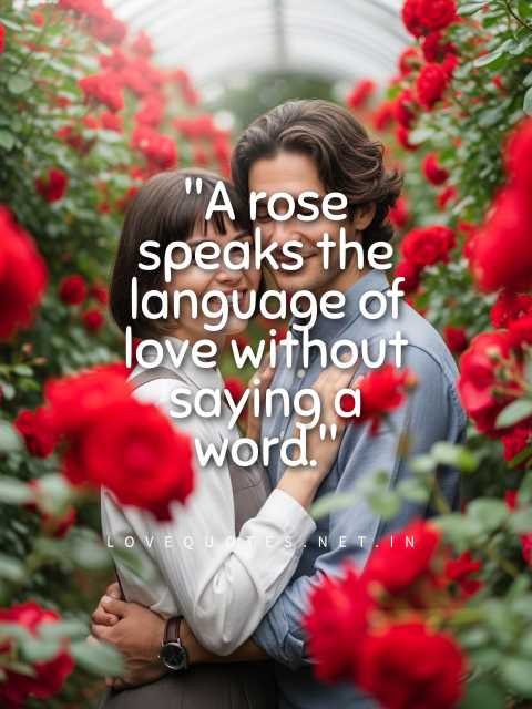 Rose Love Quotes
