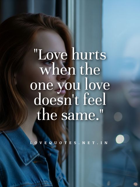 Sad Quotes in English About Love