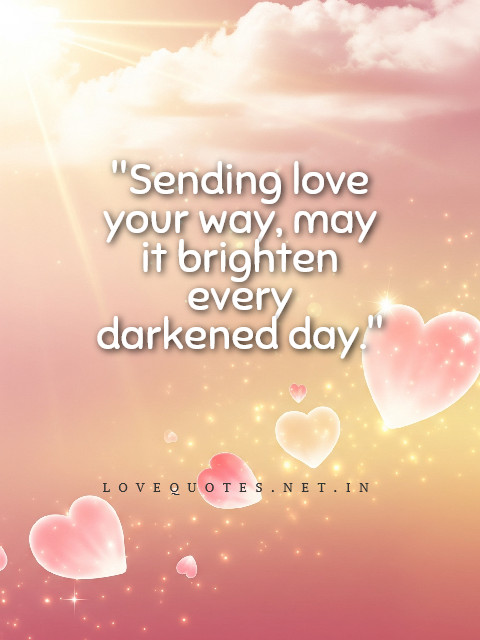 Sending Love Quotes