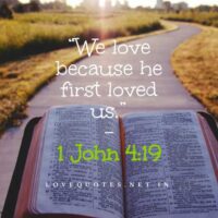 Short Bible Verses About Love