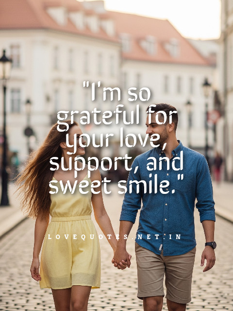 Short Thank You Message for Boyfriend