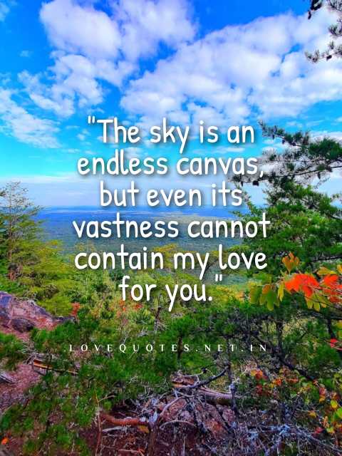 Sky Love Quotes