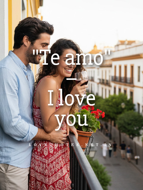 Spanish Love Phrases