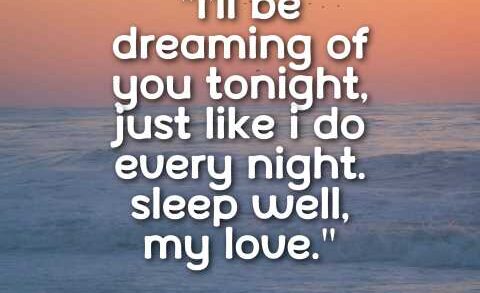 Sweet Goodnight Message for Him