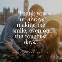 Sweet Thank You Message for Boyfriend