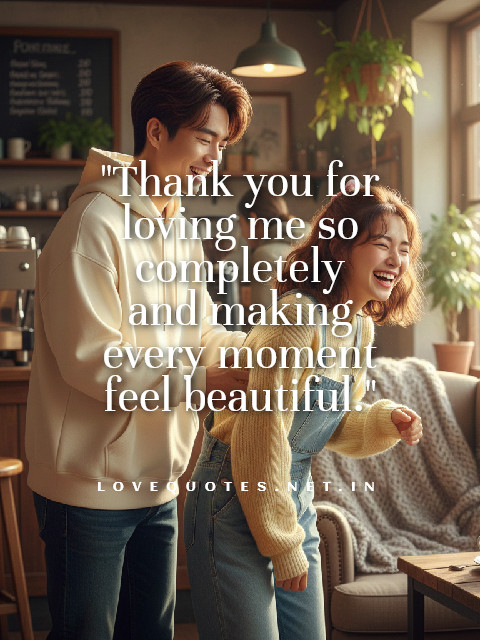 Thank You Love Message for Him