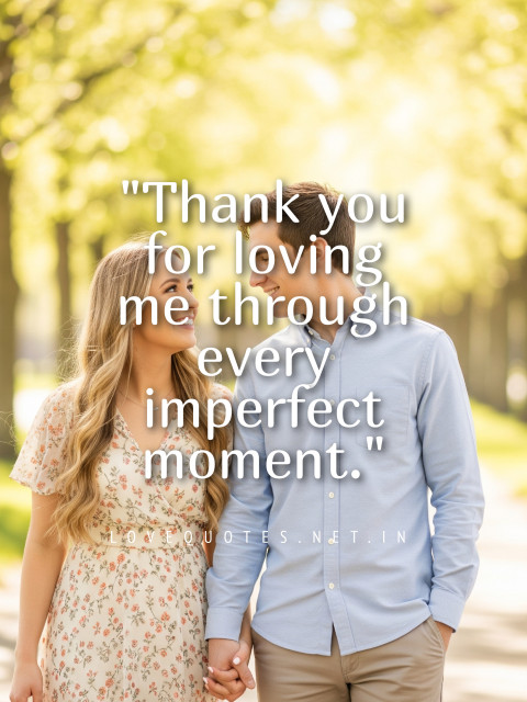 Thank You for Loving Me Message