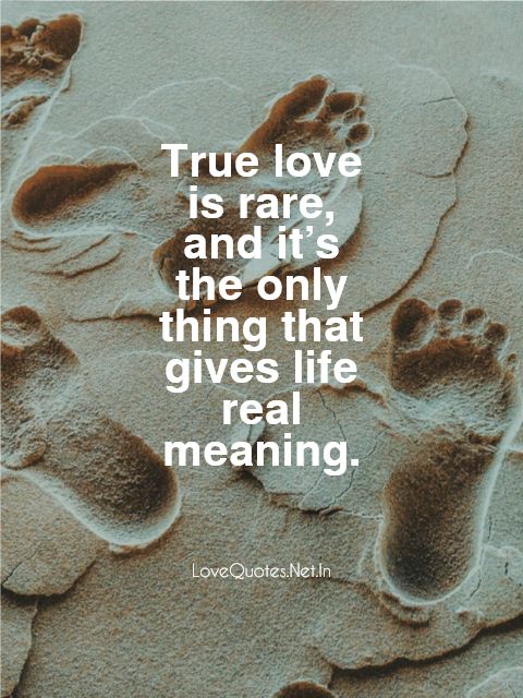 True Love Is Rare