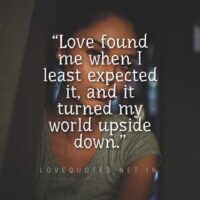 Unexpected Love Quotes
