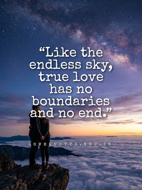 Quotes About Sky and Love